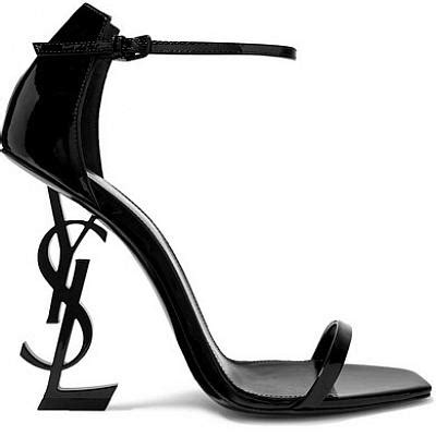 clear ysl heels|YSL sandals.